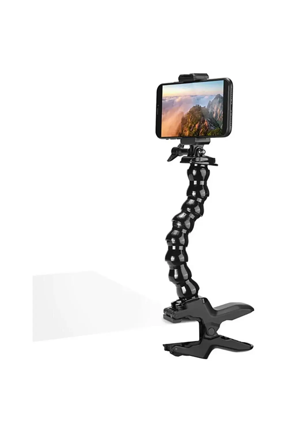 MP-4 Aksiyon Kamera ve Telefon Jaws Kıskaç Aparatı