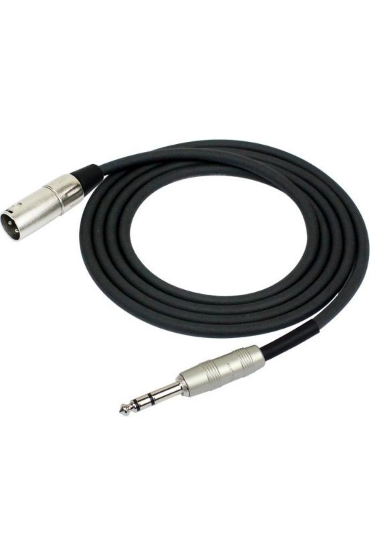 MP-483PR-3M-BK 3 Metre XLR-TRS Stereo Kablo