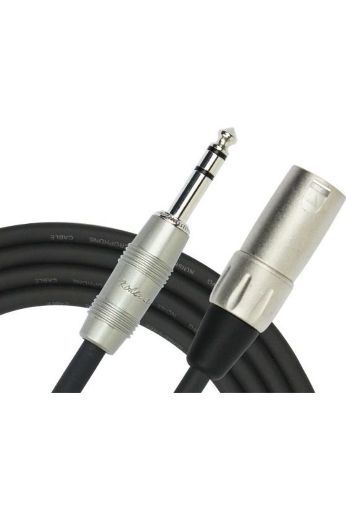MP-483PR-3M-BK 3 Metre XLR-TRS Stereo Kablo