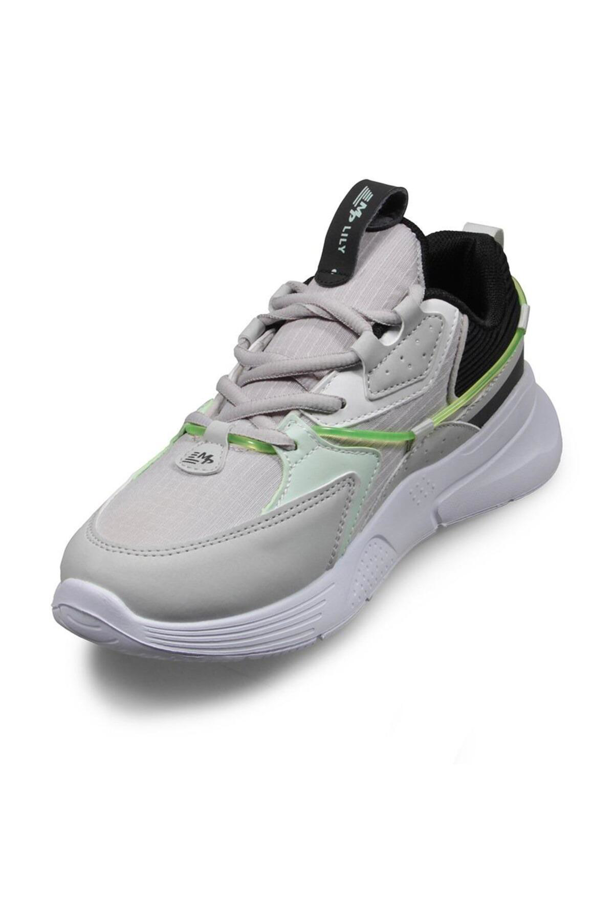 M.P. Mp Kadın Bağcıklı Gri Günlük Ayakkabı