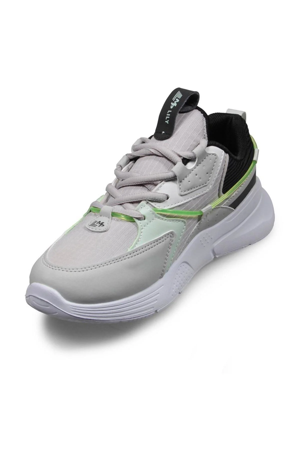 Mp Kadın Bağcıklı Gri Günlük Ayakkabı