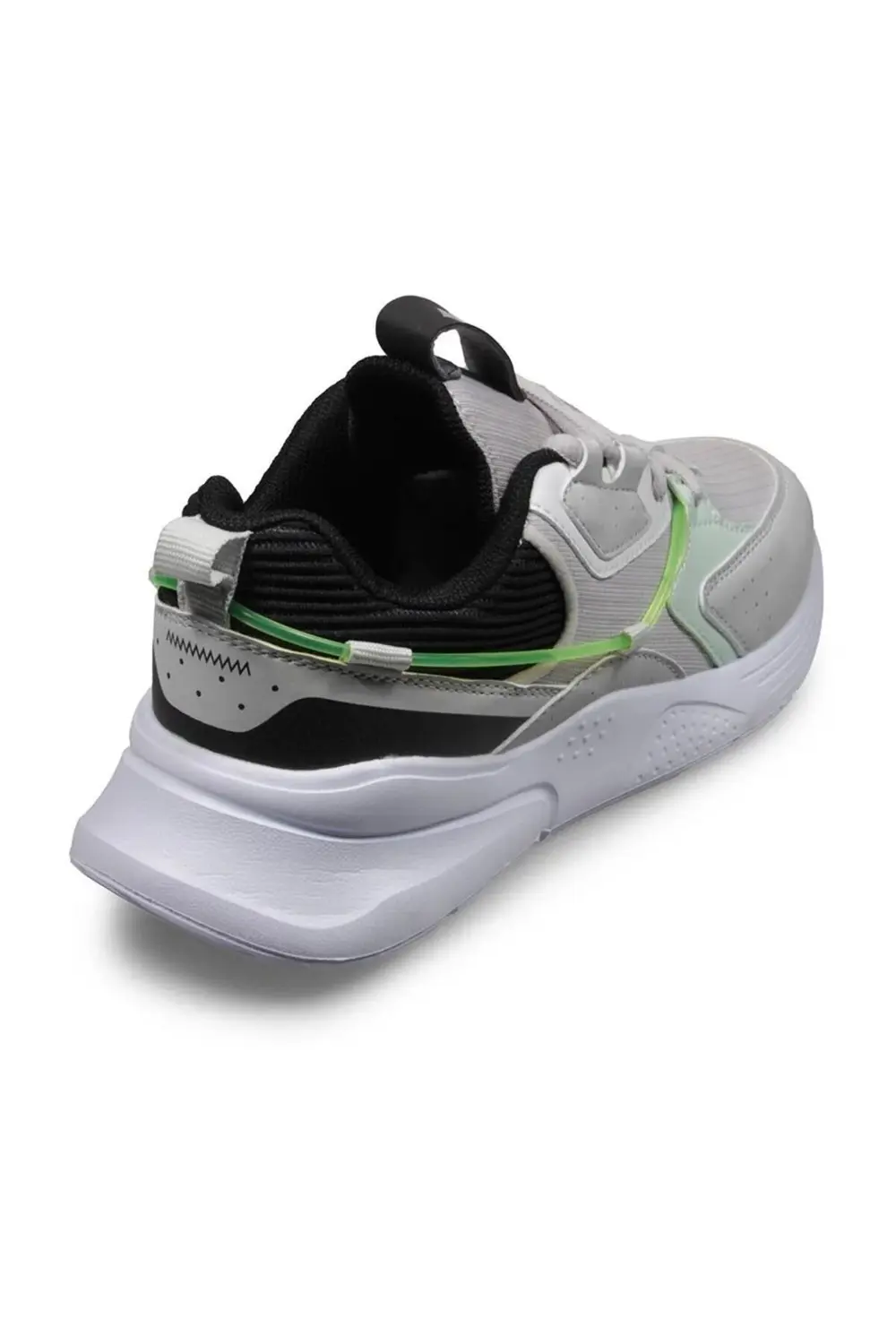 Mp Kadın Bağcıklı Gri Günlük Ayakkabı