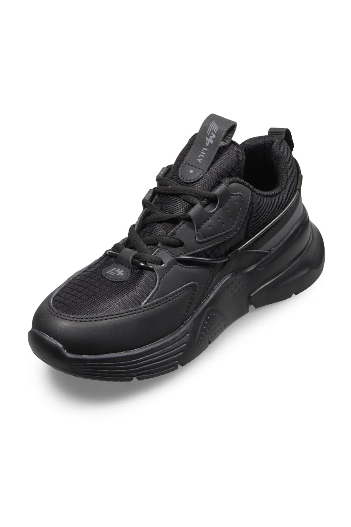 Mp Kadın Bağcıklı Siyah Günlük Ayakkabı