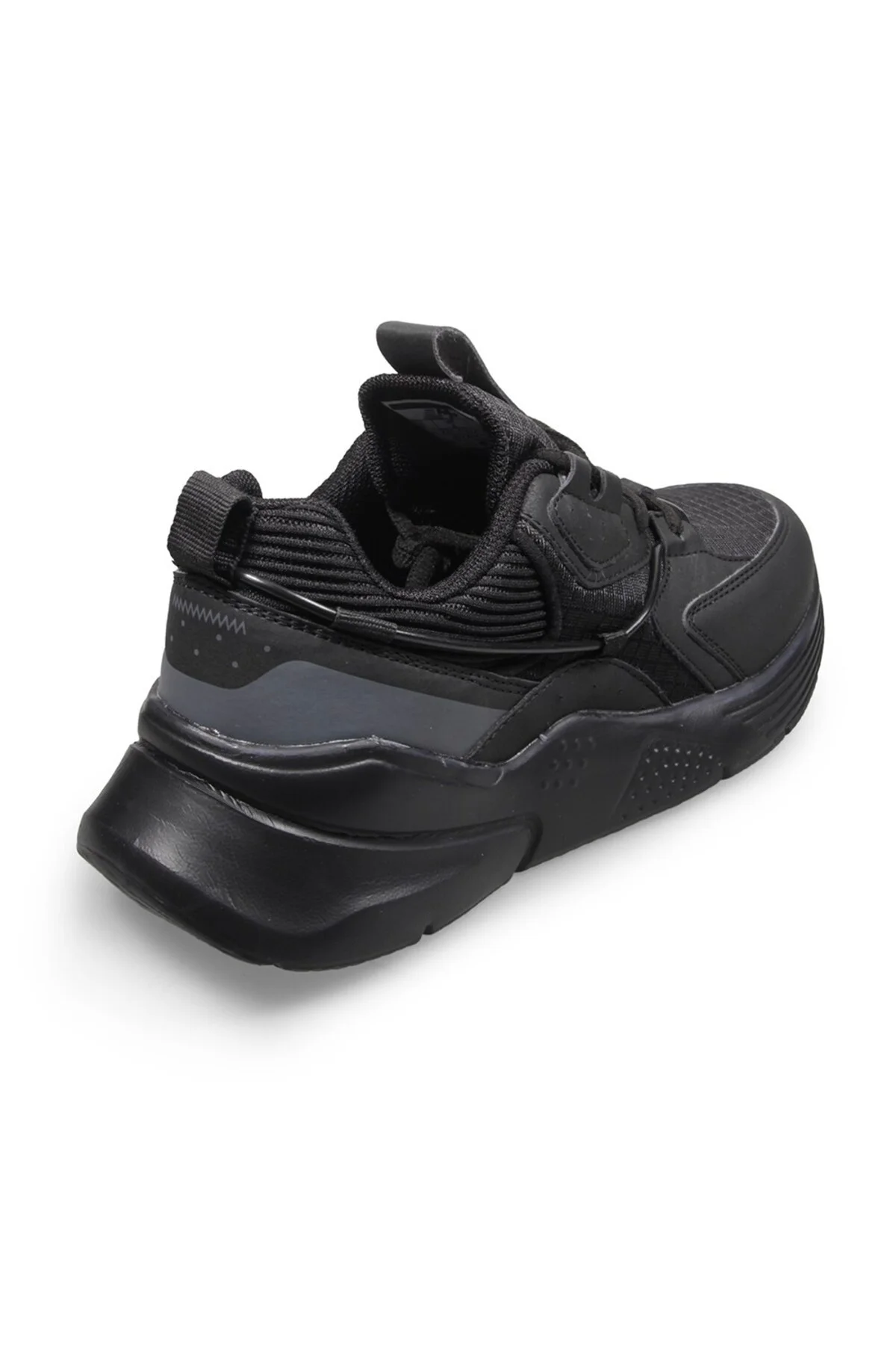Mp Kadın Bağcıklı Siyah Günlük Ayakkabı