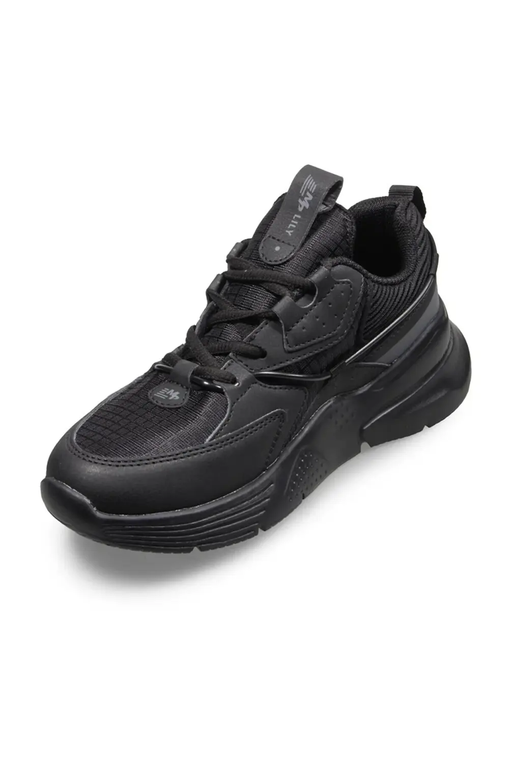 Mp Kadın Bağcıklı Siyah Günlük Ayakkabı