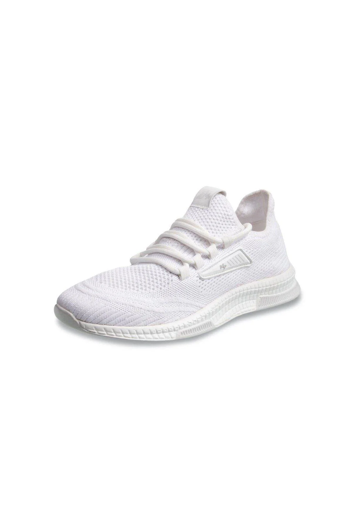Mp Knitstride Comfort Erkek Bağcıklı Beyaz Sneaker