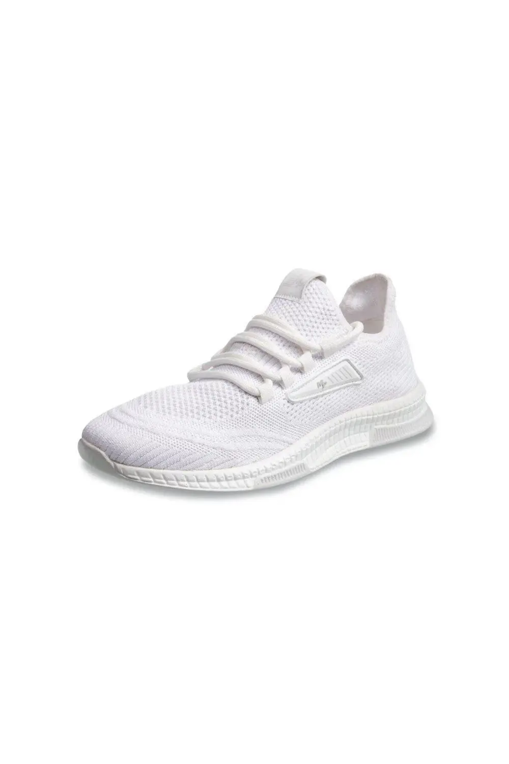 Mp Knitstride Comfort Erkek Bağcıklı Beyaz Sneaker