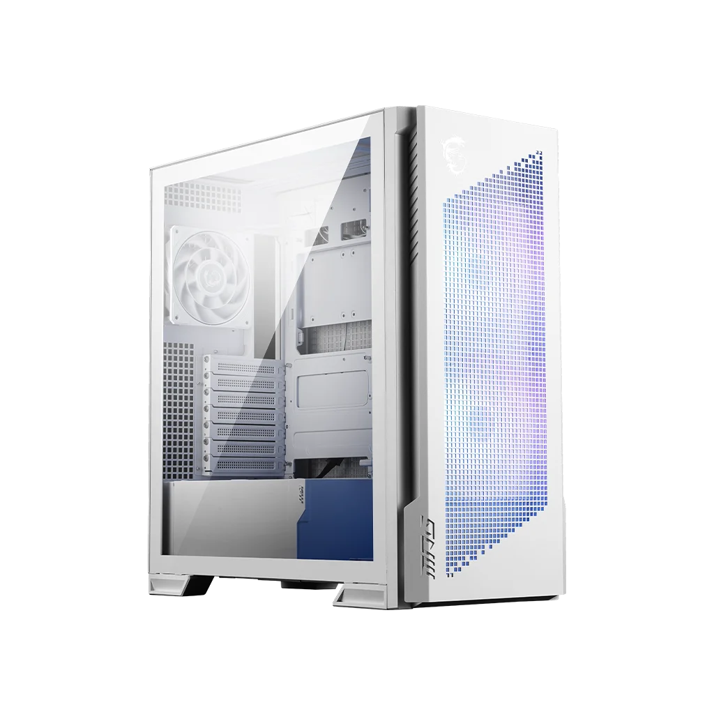 MPG VELOX 300R AIRFLOW PZ WHITE Temperli Cam 2 x 120mm ARGB 1Xx 120 mm Fan E-ATX Gaming Bilgisayar Kasası Fiyatı, Yorumları ve Özellikleri