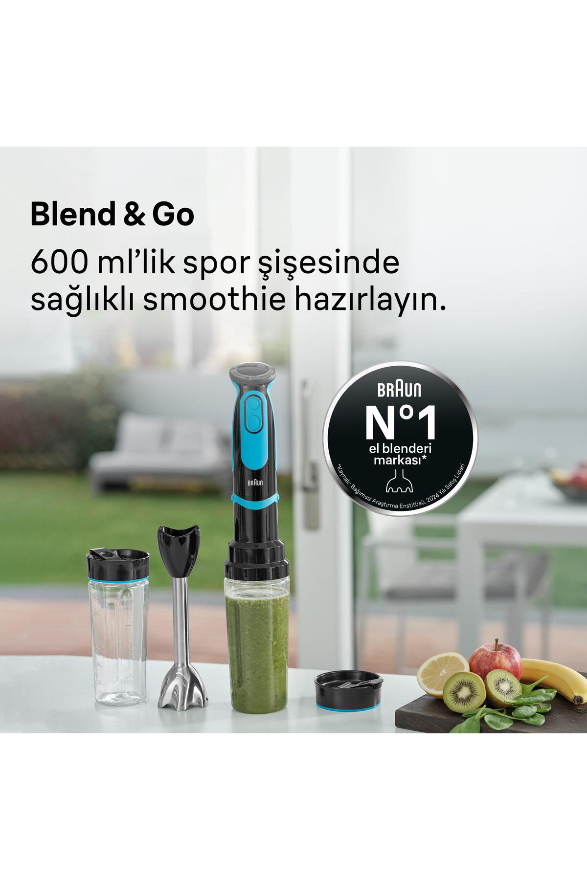 Mq5252bk Multiquick 5 1000 W El Blender Seti