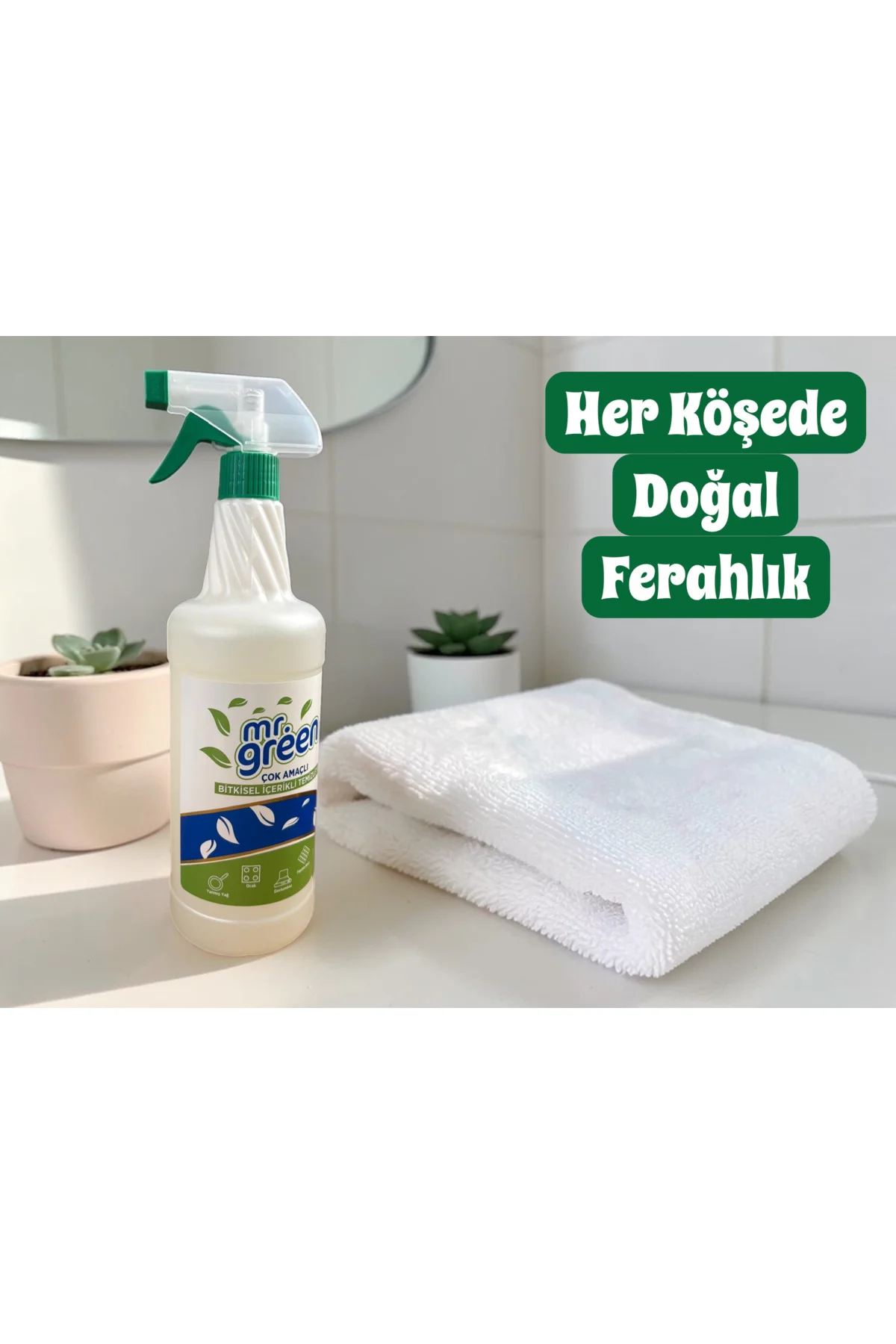 MR. GREEN BİTKİSEL ÇOK AMAÇLI TEMİZLEYİCİ 1 L Fiyatı, Yorumları ve Özellikleri
