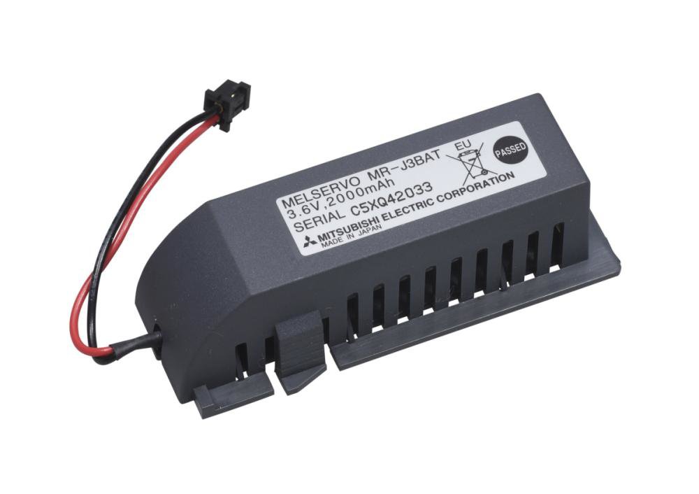 MR-J3BAT 3.6V Lithium Pil Siyah Soketli Kasalı