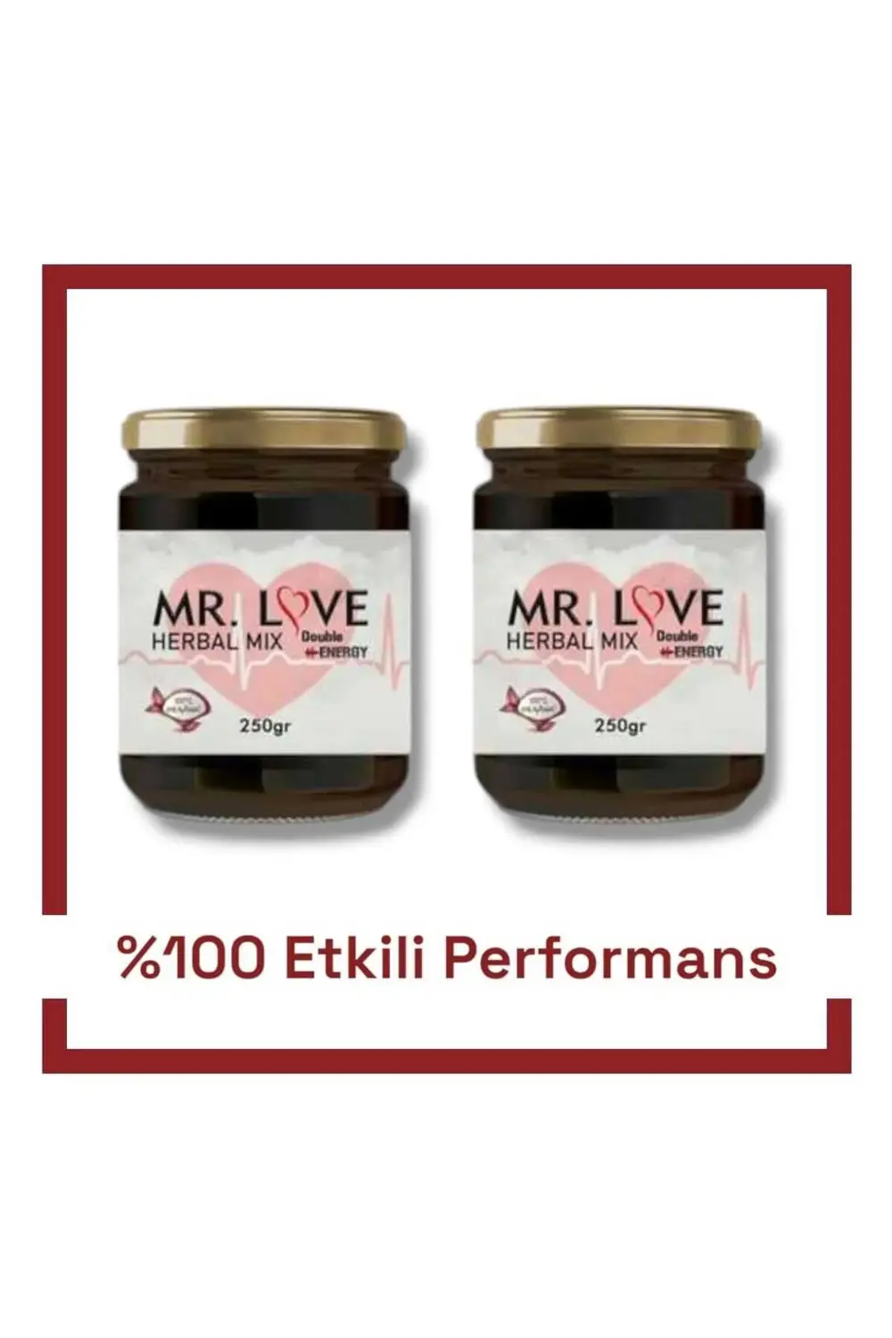 Mr Love Erkeklere Özel Performansa Etki Macun 250 gr X 2 Adet