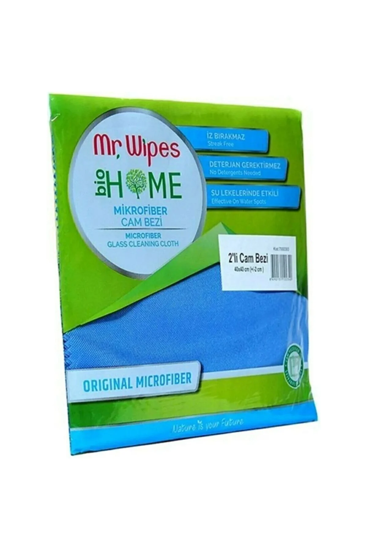 Mr Wipes Farmasi Mr Wıpes 2li Cam Bezi 40X40 cm