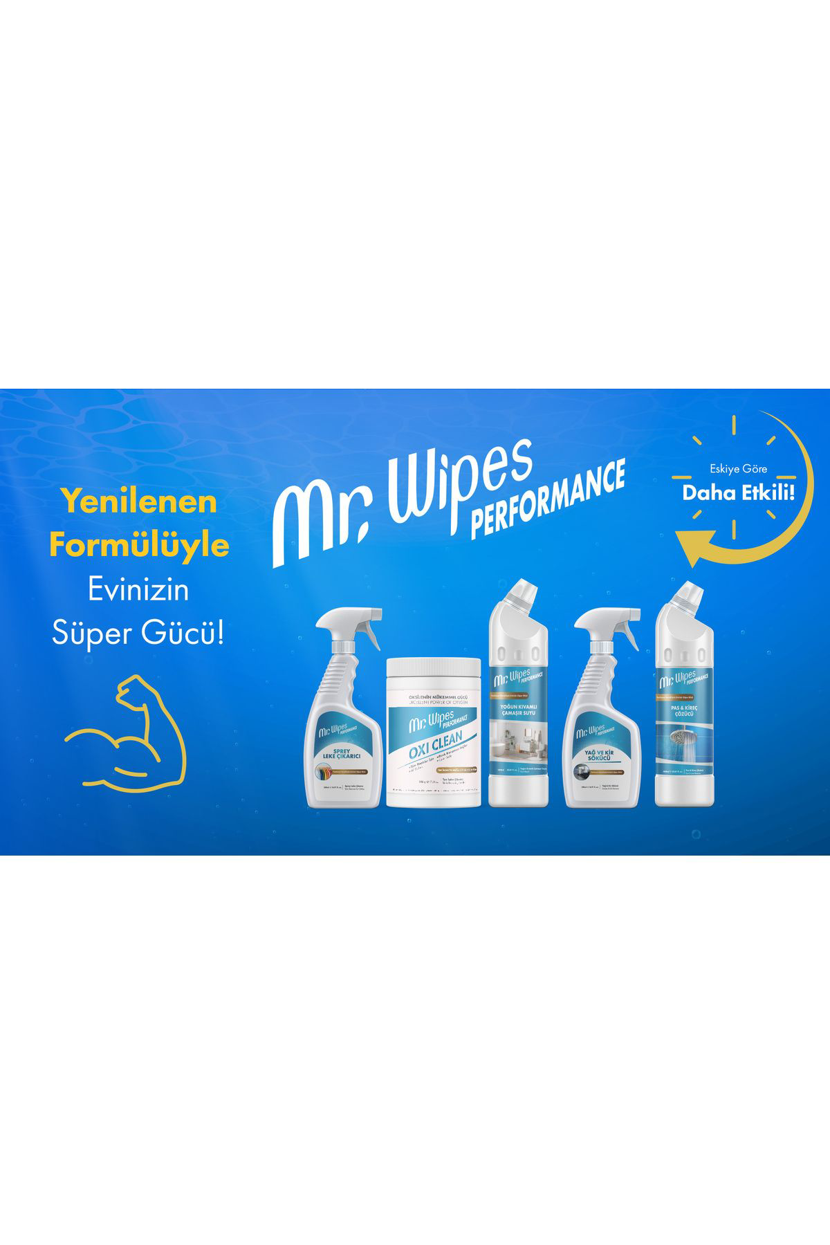 Farmasi Mr. Wipes Performans Yoğun Kıvamlı Çamaşır Suyu 1000 Ml