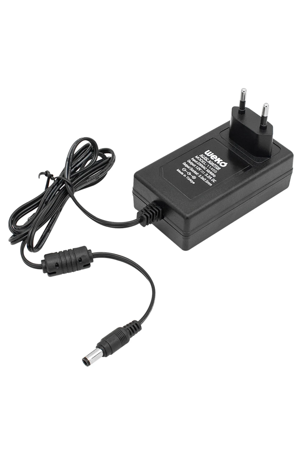 Mrkmbl Shopzum 12 Volt - 3.2 Amper - 38 Watt 5.5*2.5 Uçlu Yerli Üretim Plastik Kasa Priz Ti