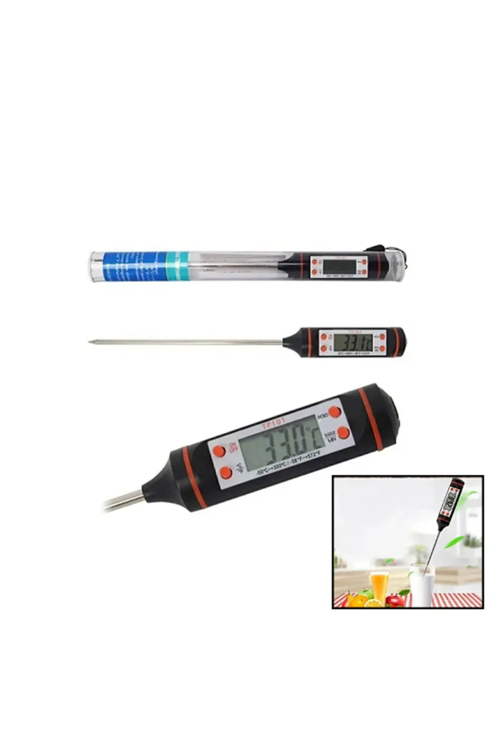 Mrt DİJİTAL MUTK GIDA TERMOMETRESİ Art 871301