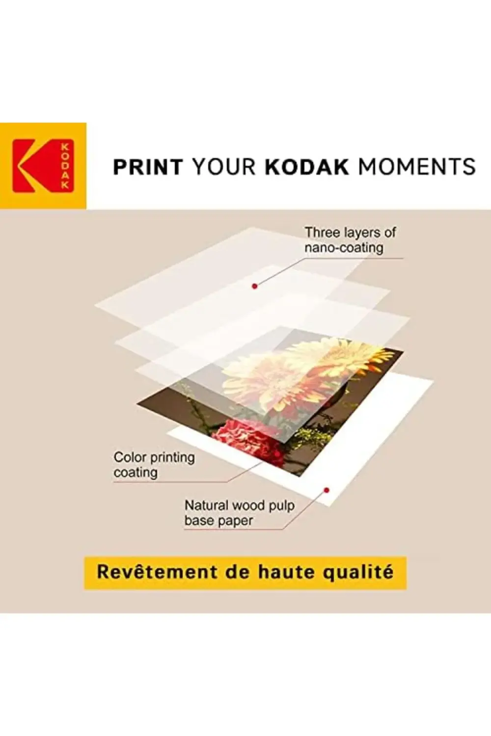 mrtonline 9891161 fotoğraf kağıdı, 180 g/m², parlak, A6 (10 x 15