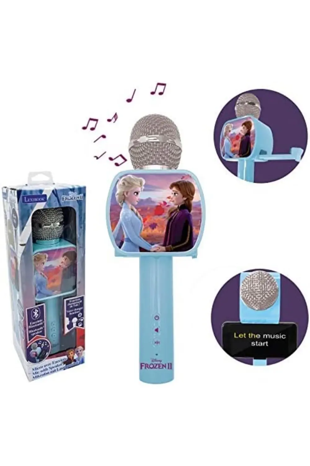 mrtshoppng Dondurulmuş 2 Elsa Anna Olaf Ses Değiştirme Fonksiyonl