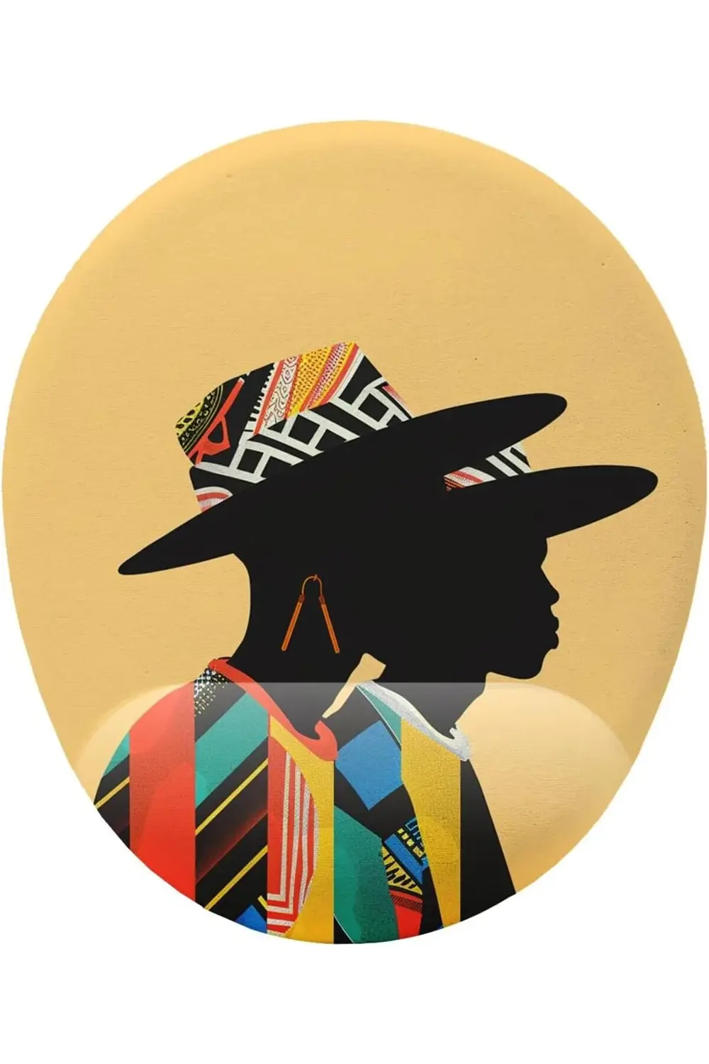 mrtshoppng fikirler African People Bilek Destekli Mouse Pad mrtsh