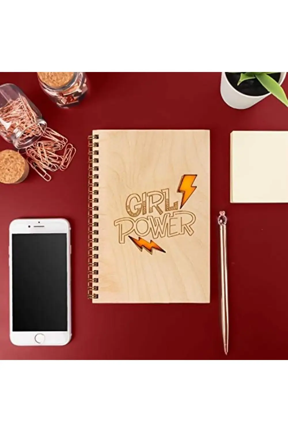 mrtshoppng Power Ahşap Kapaklı Defter mrtshoppng 542093