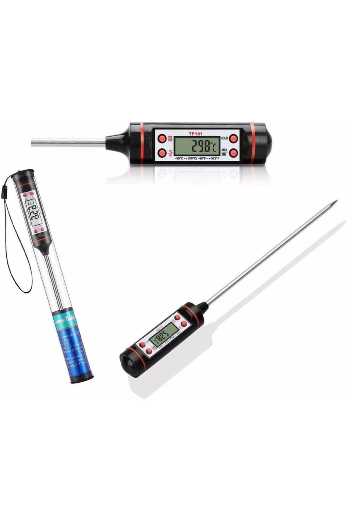 mrttnca Termometresi Dijital Termometre Gıda Termometresi 300 C Ö
