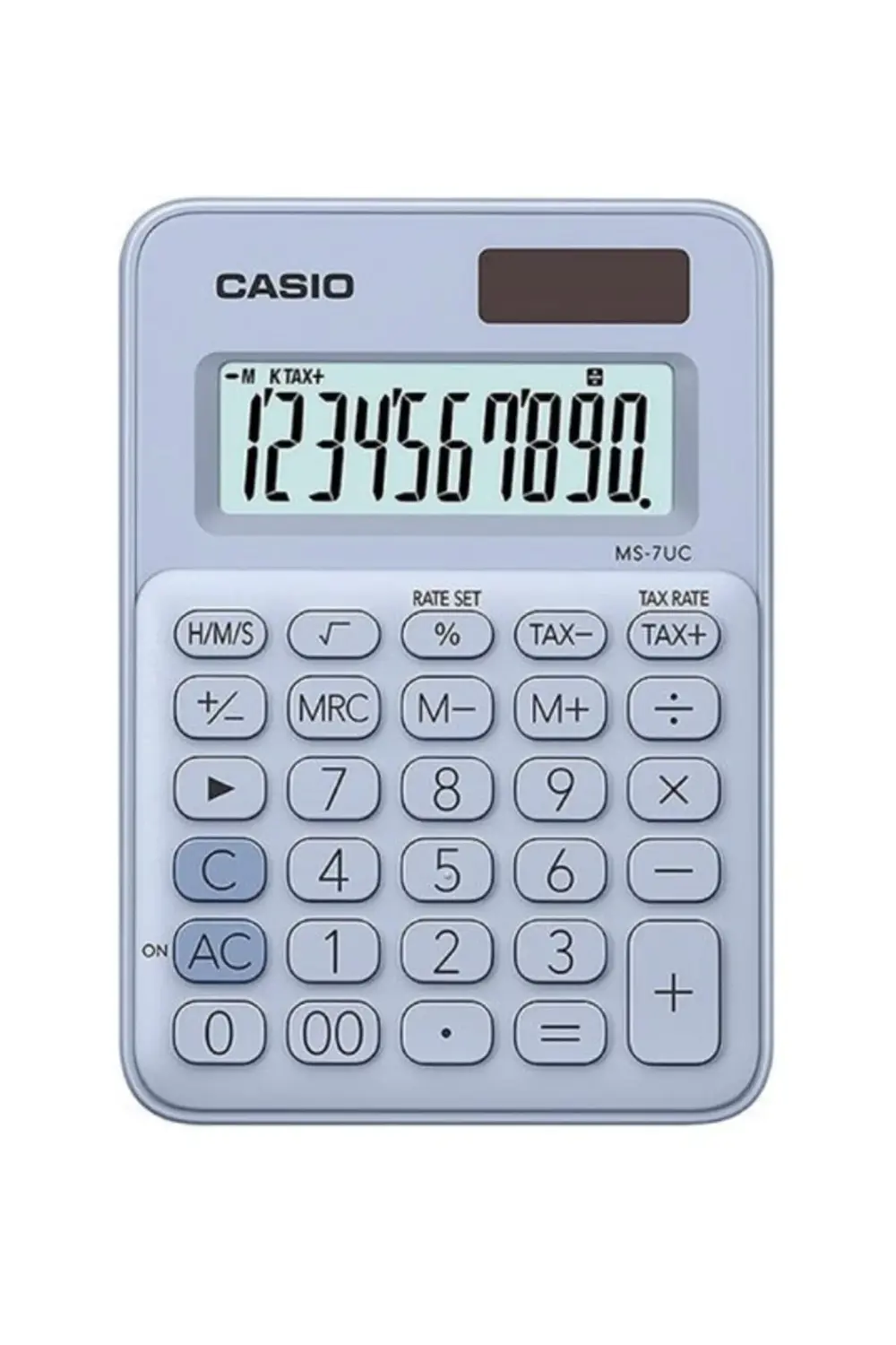 Ms-7uc-lb 10 Hane Açık Mavi Masa Üstü Hesap Makinesi