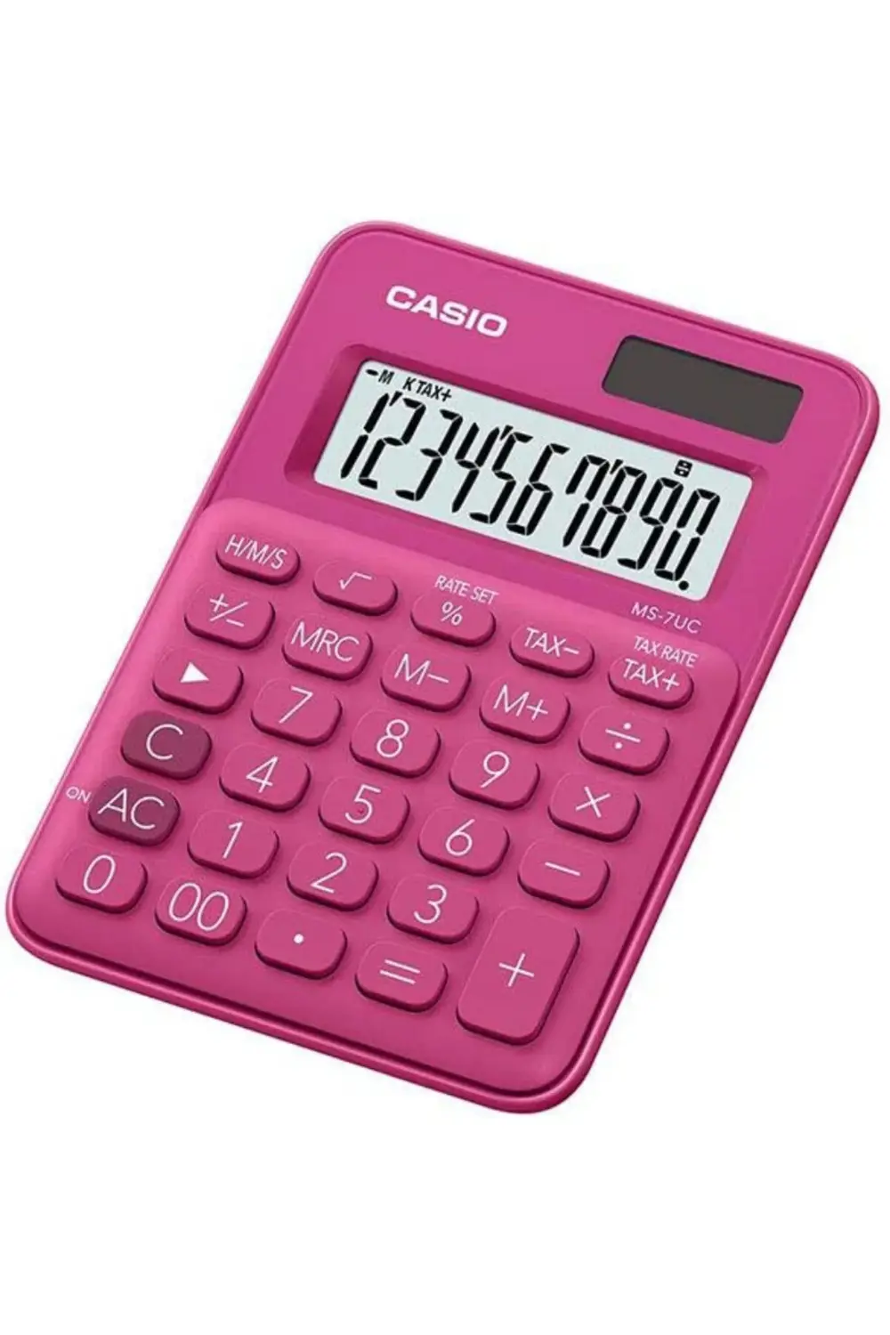 Ms-7uc-rd 10 Hane Pembe Masa Üstü Hesap Makinesi