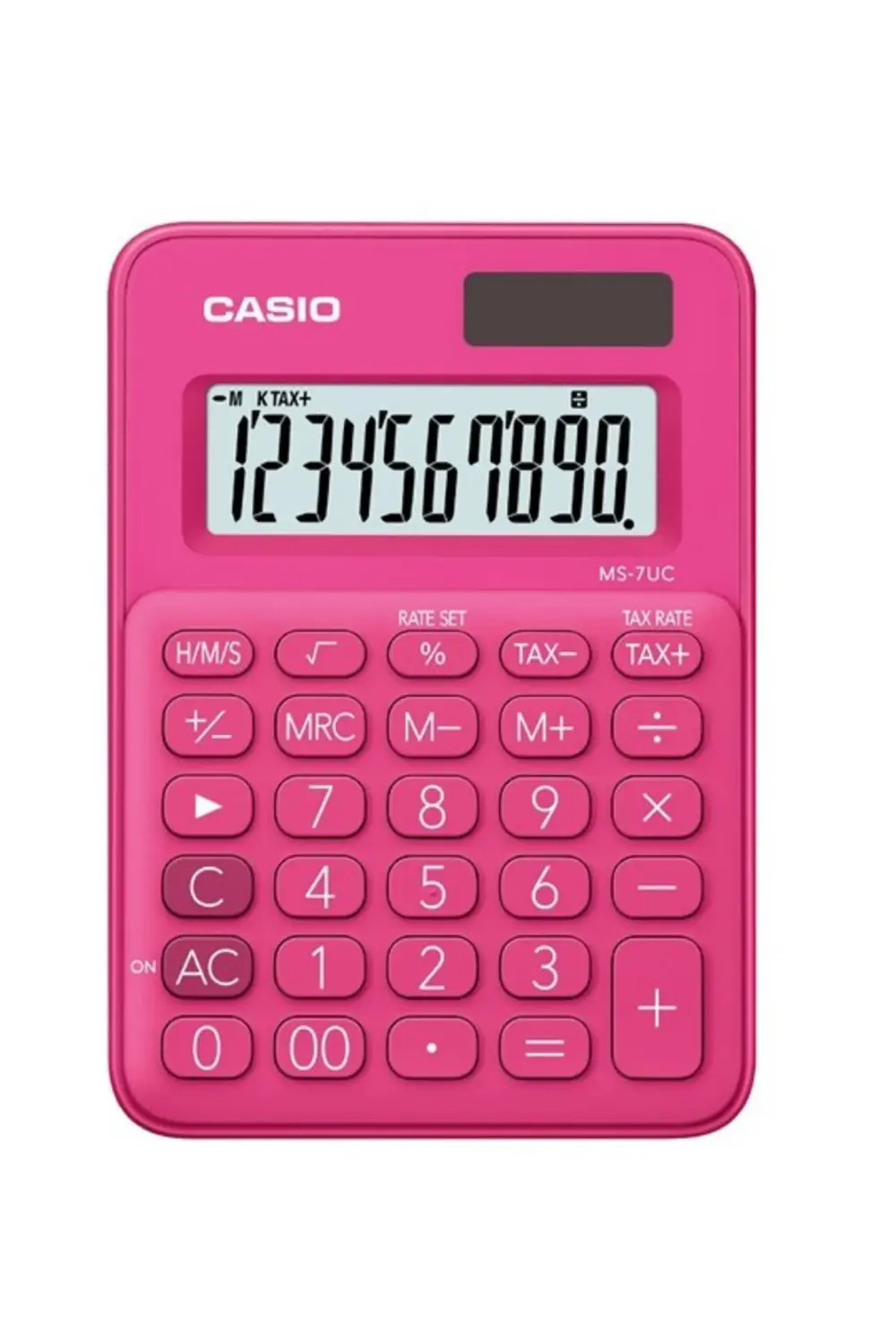 Ms-7uc-rd 10 Hane Pembe Masa Üstü Hesap Makinesi