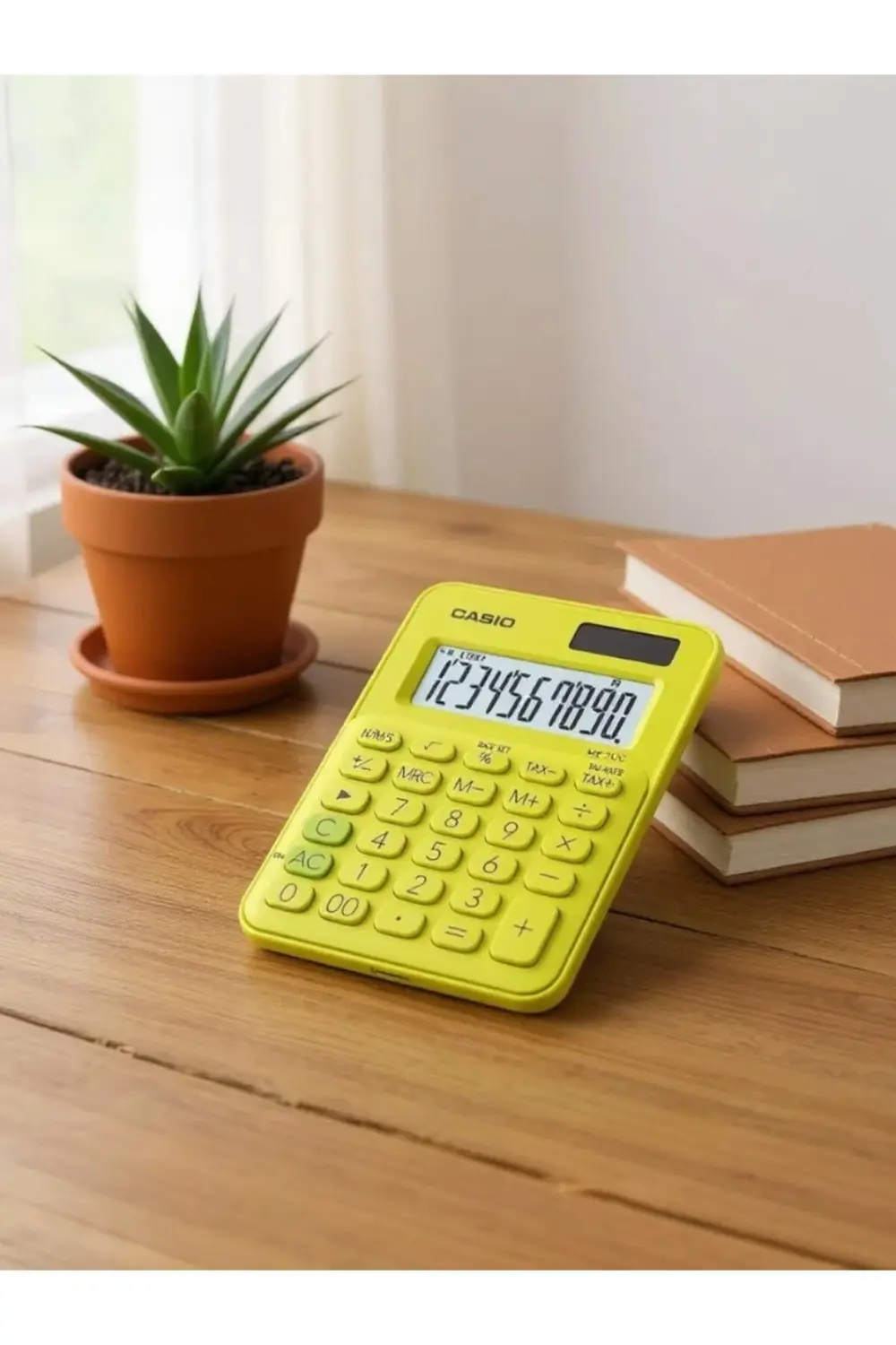 Ms-7uc-yg 10 Hane Limon Sarı Masa Üstü Hesap Makinesi