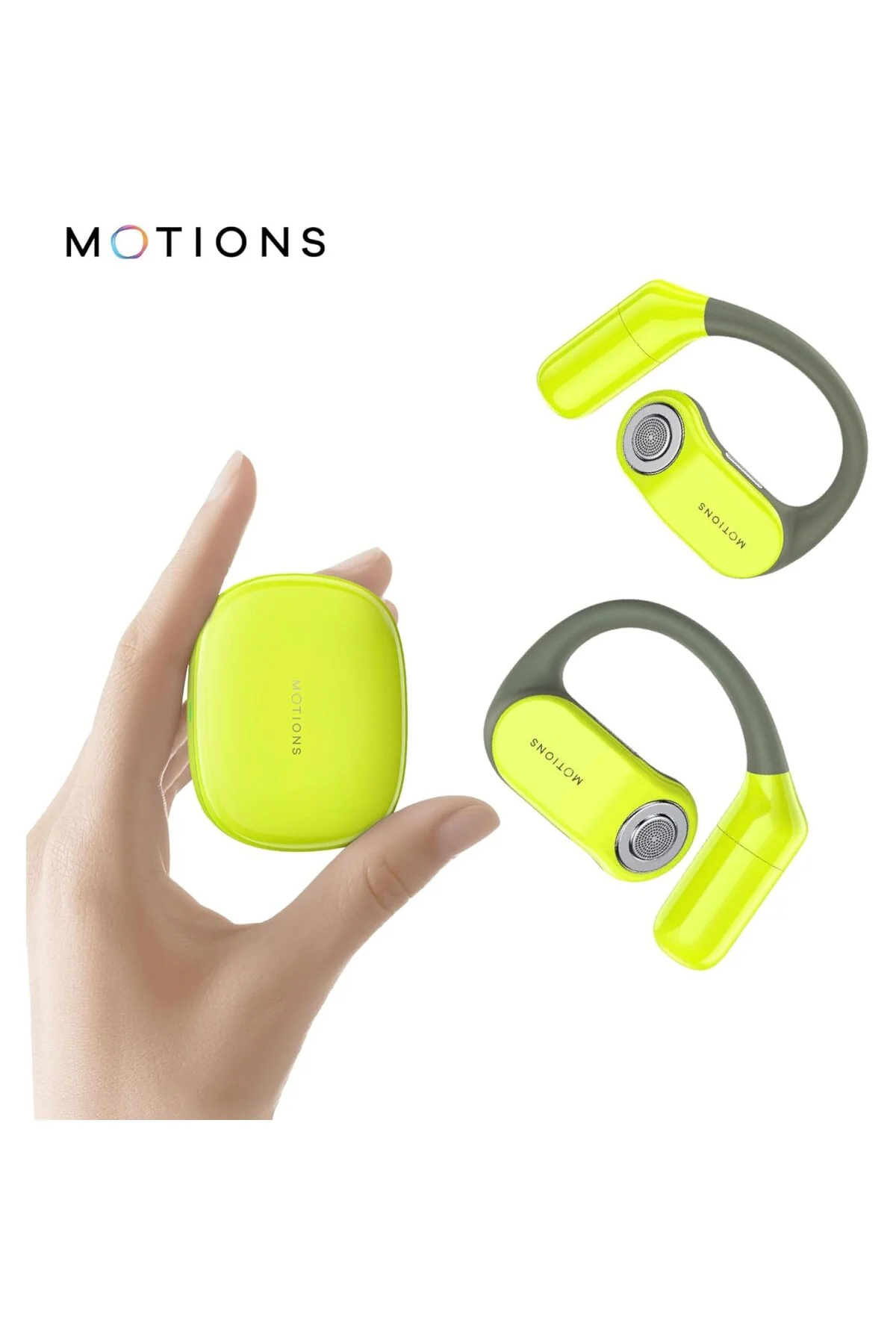, MS-E52 OWS, Açık Kulak Tasarımlı Kablosuz Spor Kulaklık, Bluetooth 5.3, 30 Saat Pil