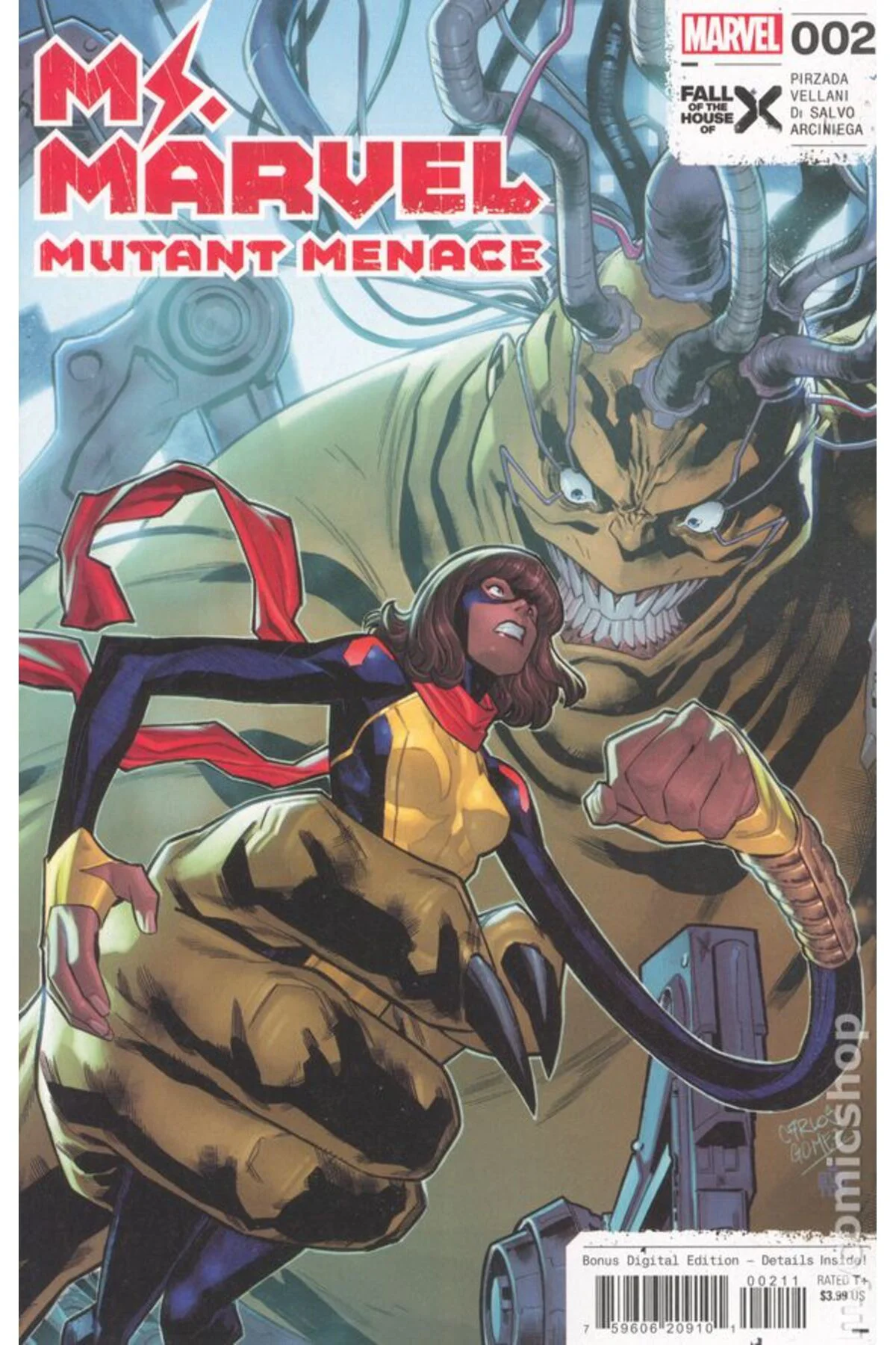 Ms. Marvel Mutant Menace #2A (ingilizce)