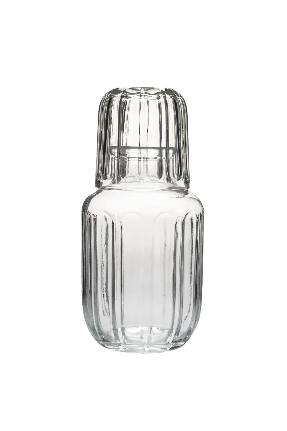 MS MORRY Başucu Cam Sürahi Ve Bardak Şeffaf 14976