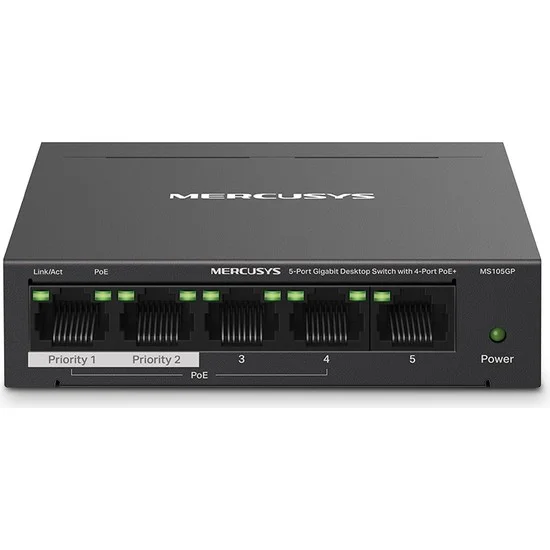 MS105GP 5-Port Desktop Switch
