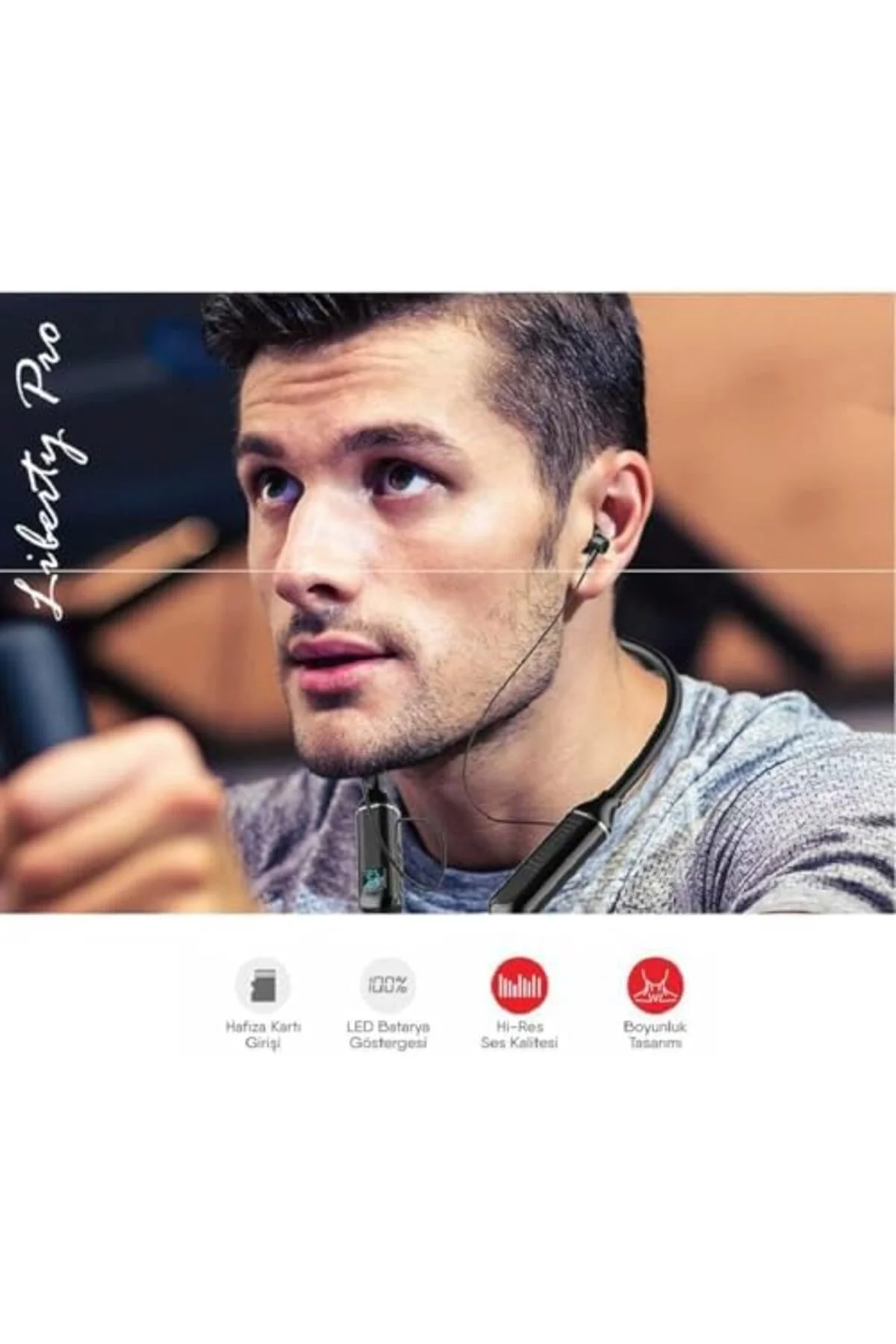 msa shop 430 Saat Dinleme Süresi olan Boyundan Askılı Bluetooth Kulaklık – Uzun Süre 931