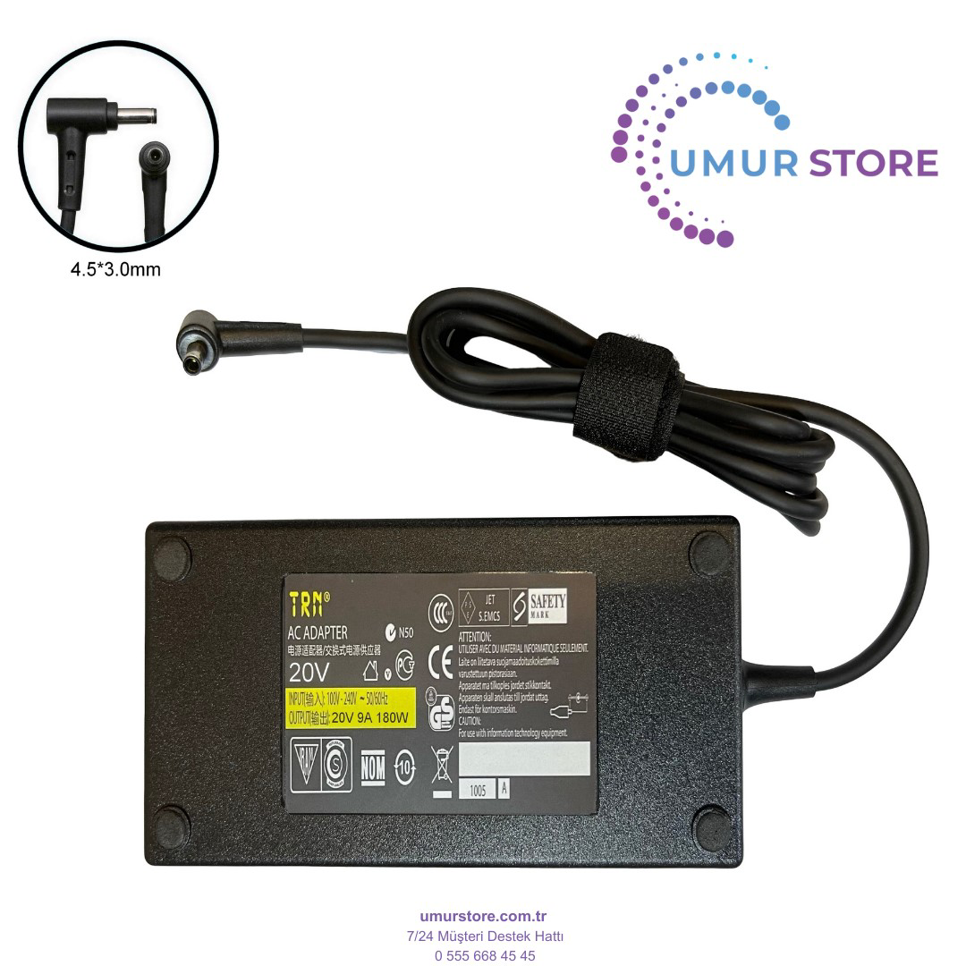Msi Chicony A180A063P 4.5x3.0m Adaptörü