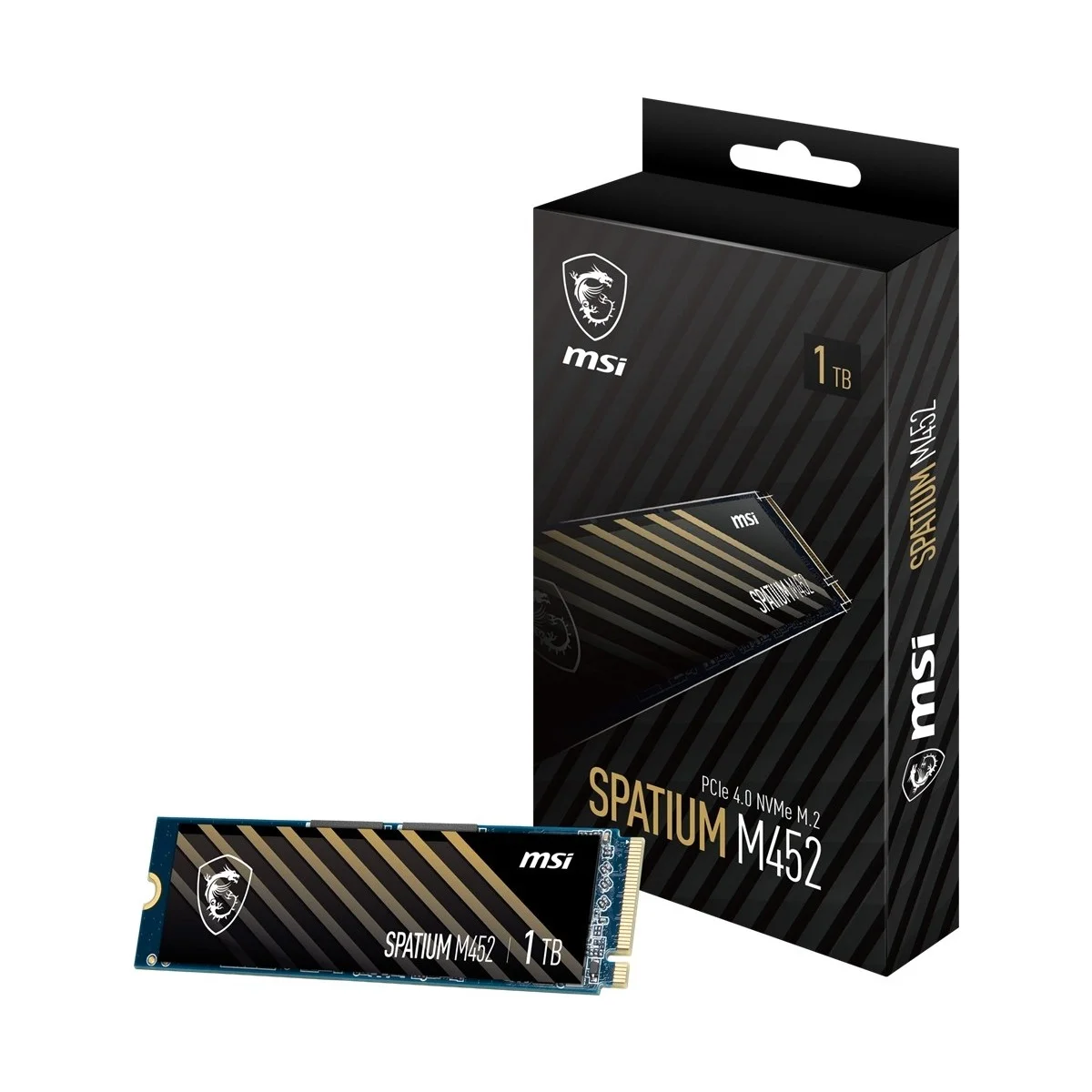 Msı SSD Spatıum M452 Pcıe 4.0 Nvme M.2 1tb