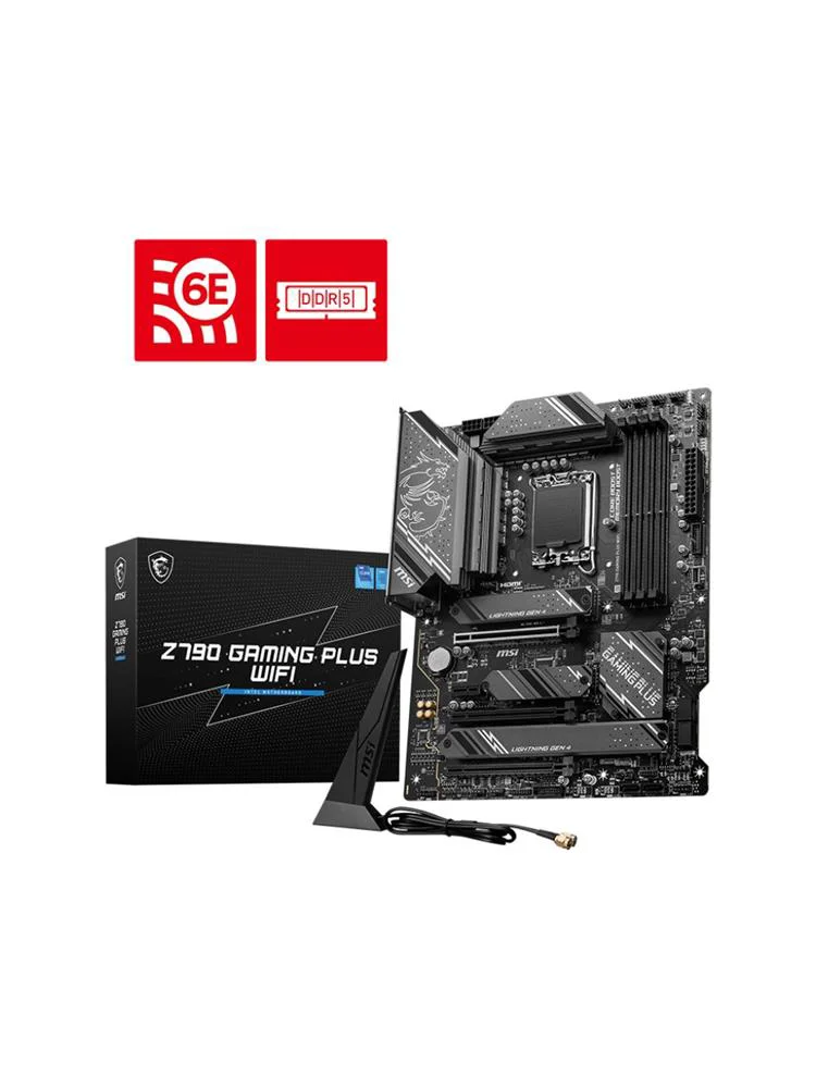 Msi Z790 Gaming Plus Wifi 1700 DDR5 7200MHZ(OC) USB3.2 DP HDMI 1x