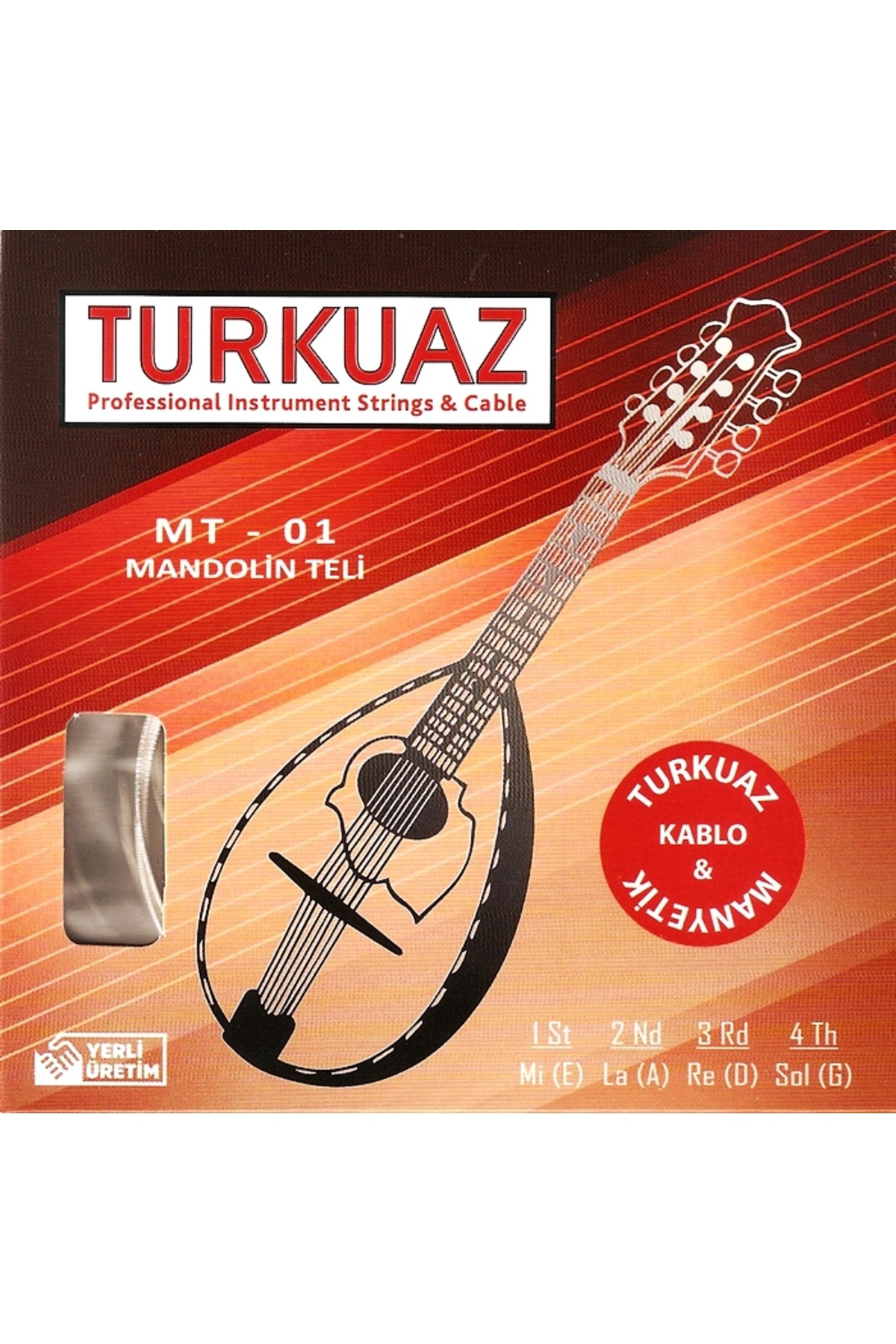 MT-01 Takım Mandolin Teli - Set