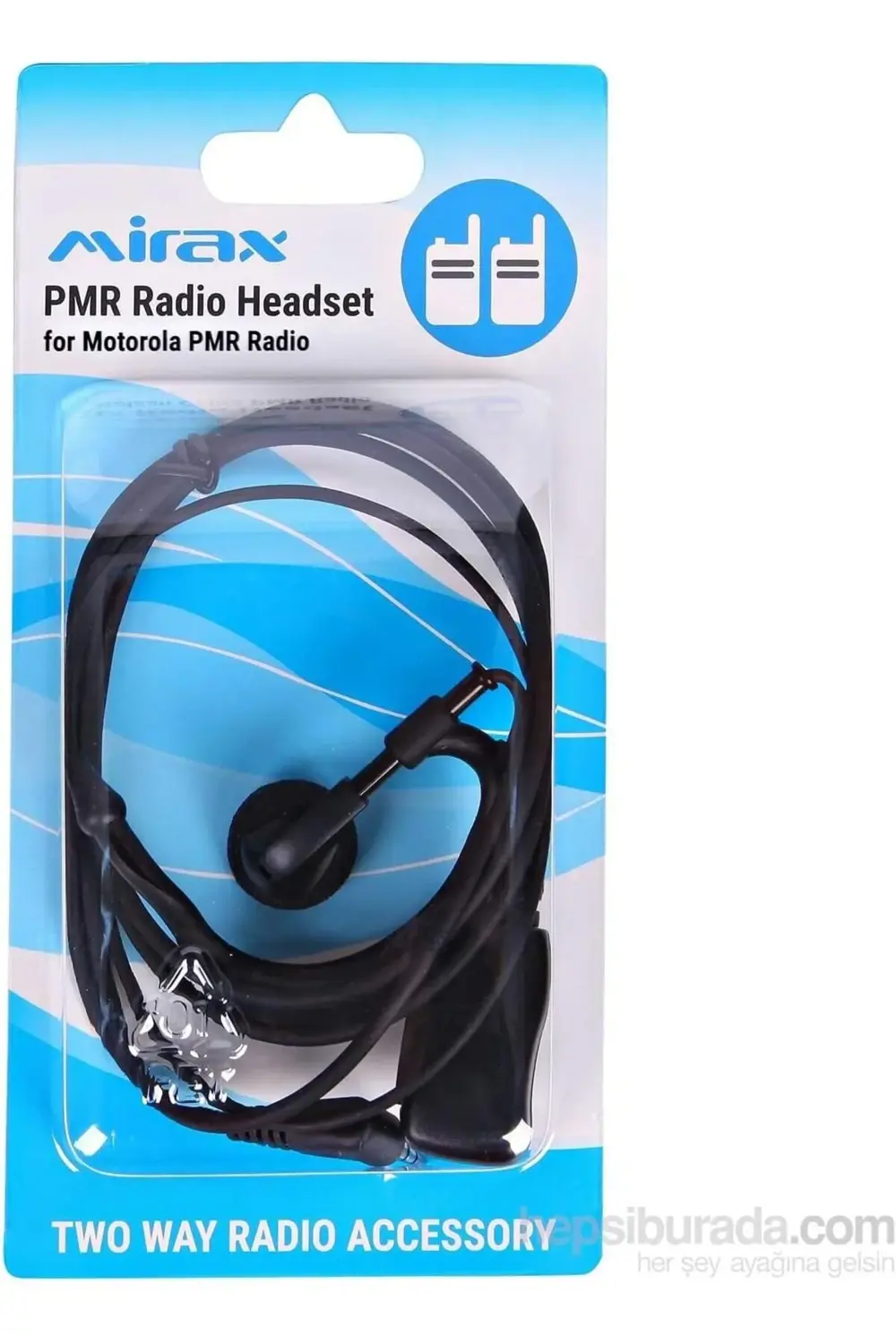 MT100-PM02 MT100-PM02 PMR Telsiz Kulaklığı Siyah 890831