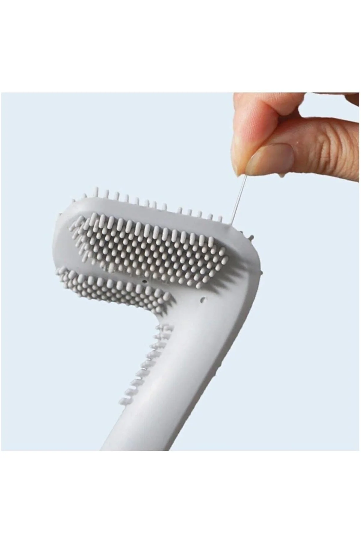 MT2592 Ergonomik Tasarımlı Silikon Banyo Tuvalet Klozet Temizleme