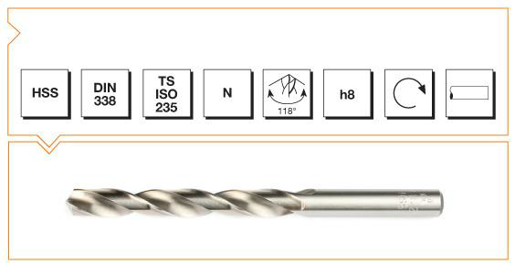 Mte  Hss Din 338/R-N Sil.Sapli Kisa Mat. Ucu-Haddeli 4,2 Mm(10 Ad)