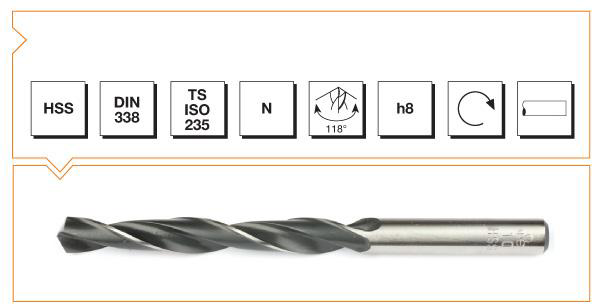 MTE HSS DIN 338/R-N SİL.SAPLI KISA MAT. UCU-HADDELİ 3 mm