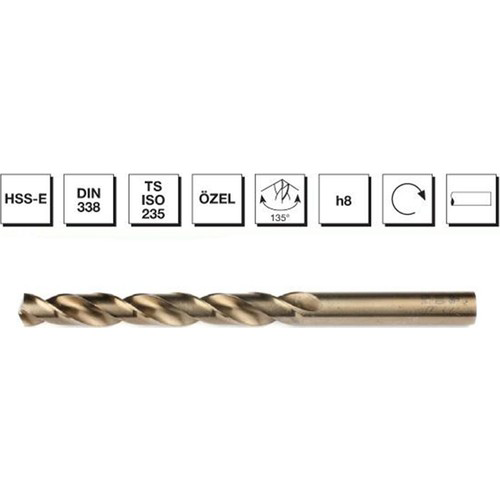 Mte Matkap Ucu Altın 6,0 Mm