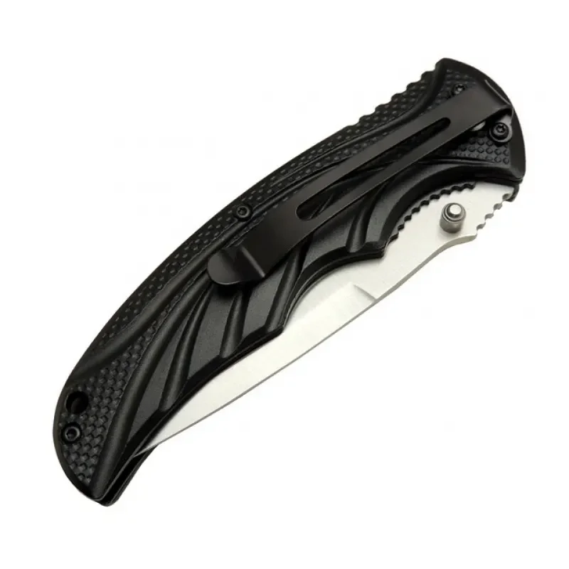 Mtech Handsome 453 Yeşil Kamp Çakı 21,5cm - Yarı Otomatik, Kemerl