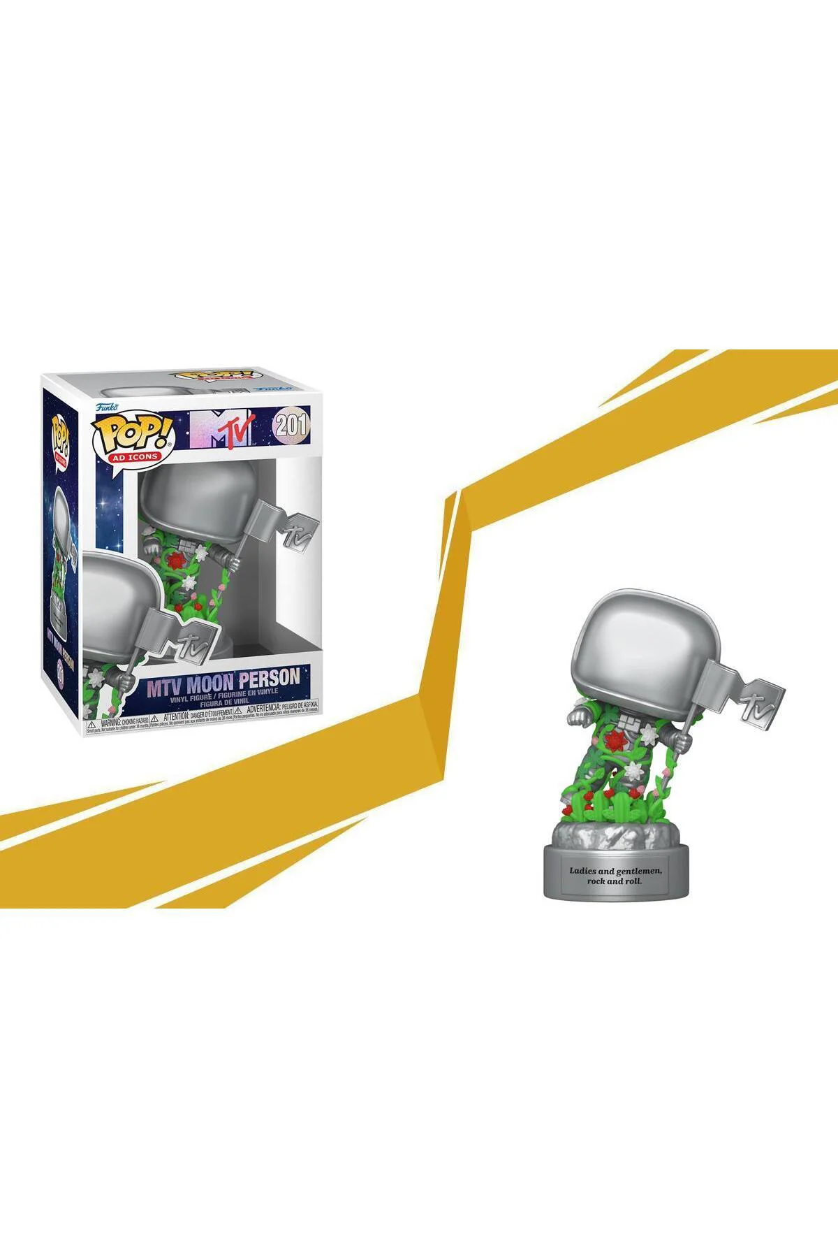 MTV Moon Person POP Figure