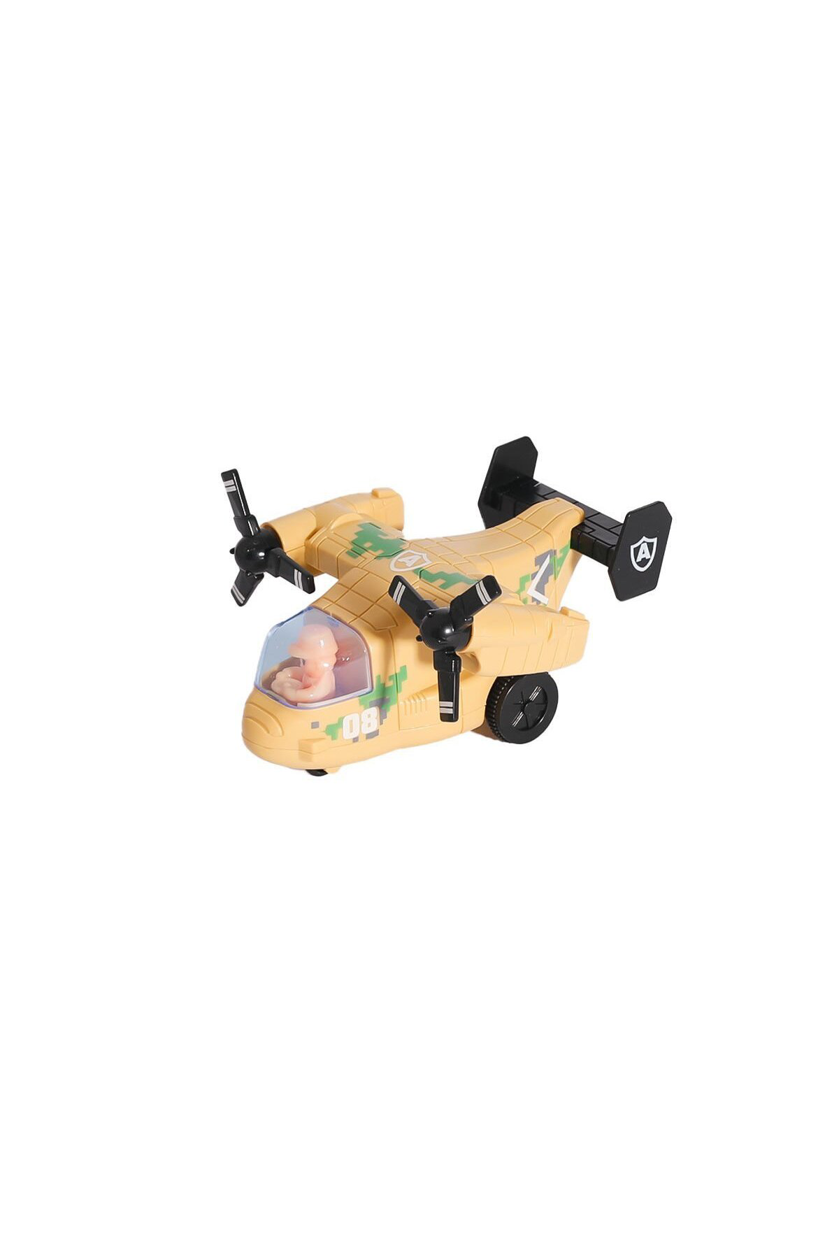 Vardem Oyuncak Mtx-3614 Sürtmeli Askeri Uçak -