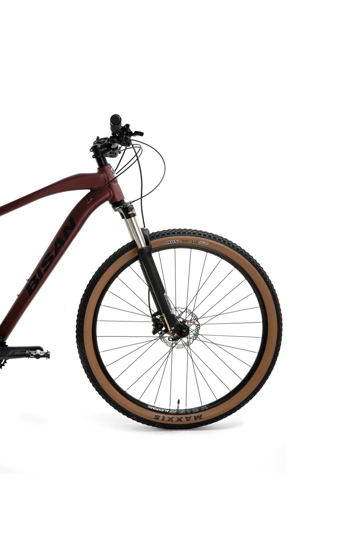 Bisan Mtx 7600 27.5 Jant 48K Dağ Bisikleti Hd Mat Koyu Bordo Siyah