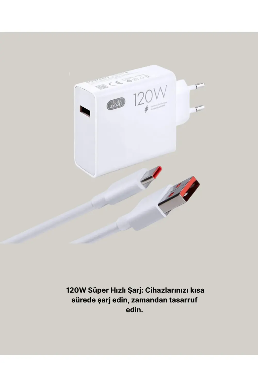 MTXDPN 120W Mi Turbo Akıllı Tanıma Çipli Hızlı Şarj Cihazı Taşına