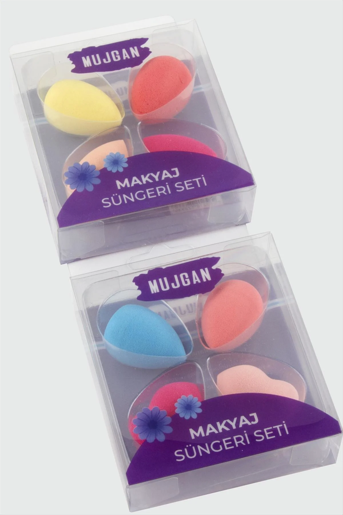 MTXDPN 4 Adet Yumurta Minik (170925) Makyaj Süngeri-Renkli