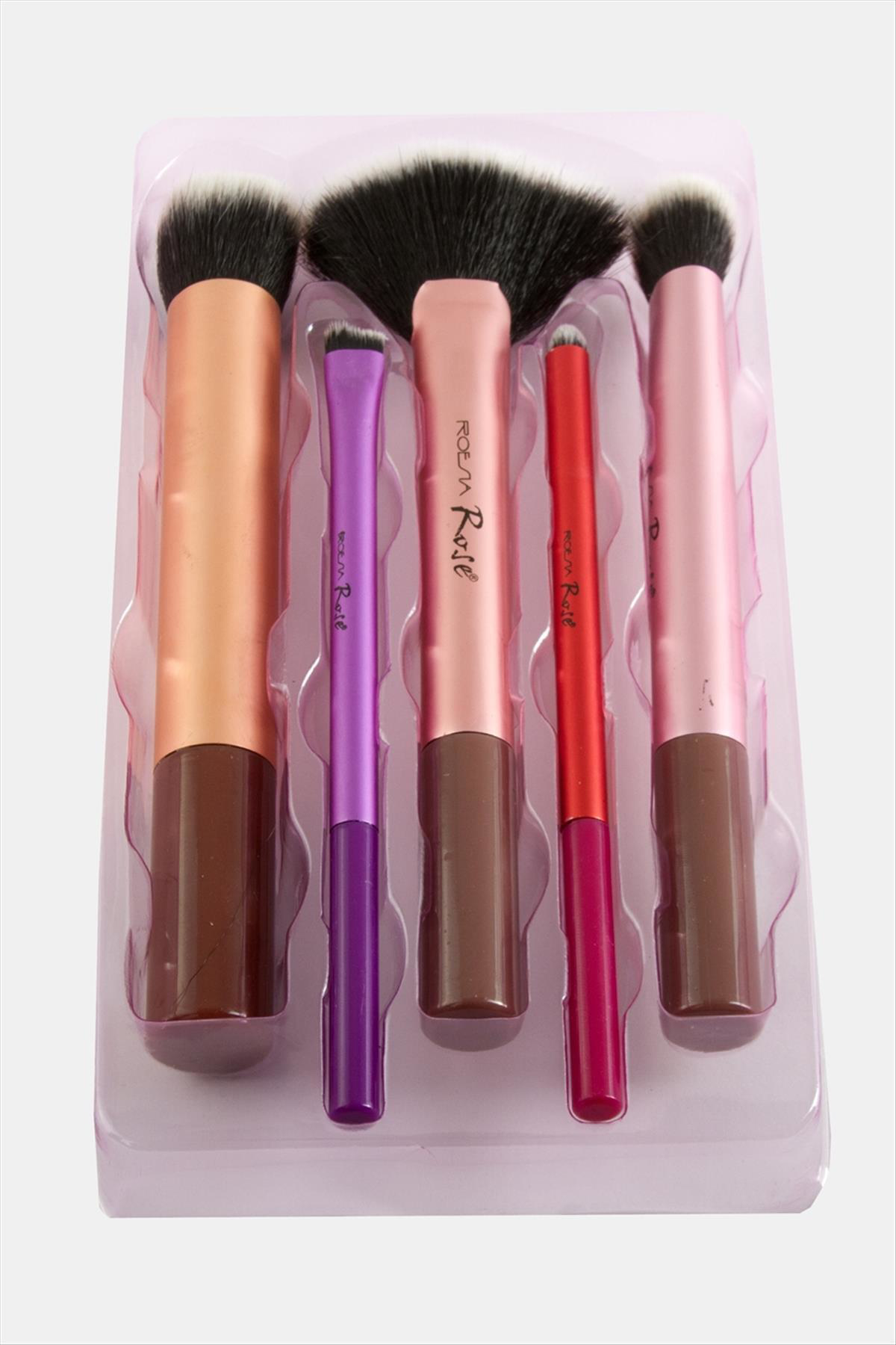 MTXDPN 5 Adet Makyaj (161346) Fırça Seti-Renkli